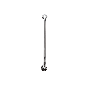 Metalinis laikiklis prie sienos chromuotas, ilgis 61 cm
